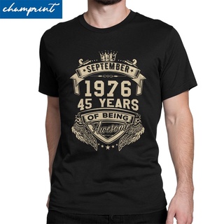 charactersstudio New Tomstroe เสื้อยืดสําหรับผู้ชายอายุ 1976 45 ปี discount