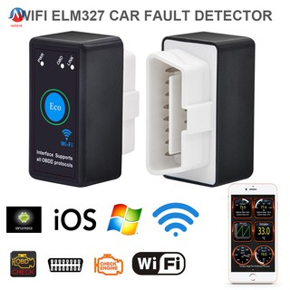 elm 327 obdii obd 2 wifi เครื่องมือสแกนเนอร์ไร้สายสําหรับรถยนต์