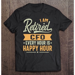 เสื้อยืด พิมพ์ลาย Retired Cfo Gift Ideas Cfo