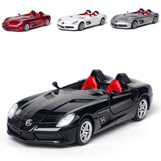 โมเดลรถยนต์ Mercedes-Benz SLR 1:32 ของเล่นสําหรับเด็ก