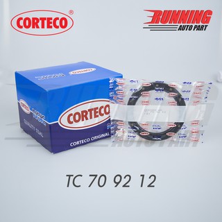 ซีลข้อเหวี่ยงหลัง NOK TC 70 92 12 Corteco !!ส่งทันที!!