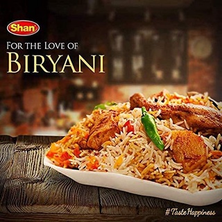 ชาน เครี่องปรุงข้าวหมกสำเร็จรูปชผงนิด Shan Indian Bombay Biryani Powder 60 g