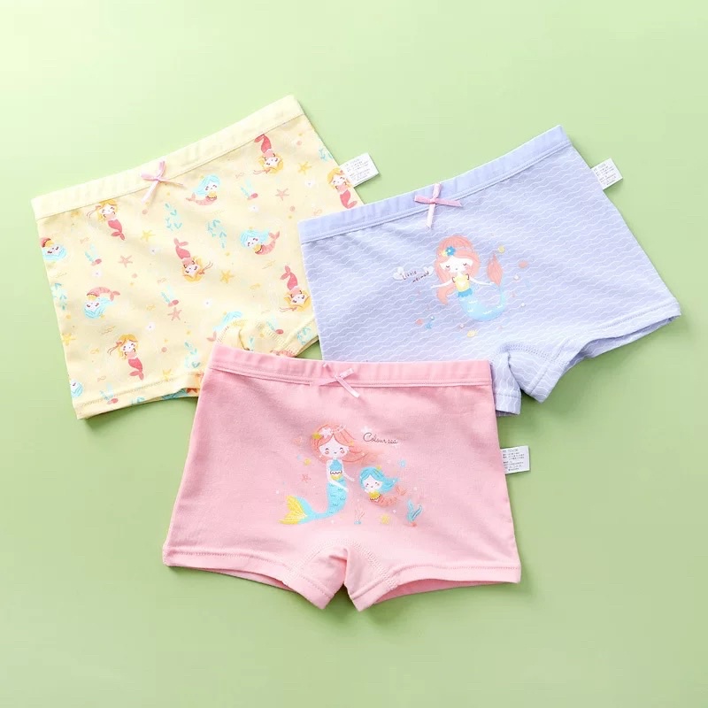 PRETTY BABY กางเกงในเด็กผู้หญิง  ลวดลายน่ารัก เนื้อผ้าฝ้าย (189) - รูปที่ 4