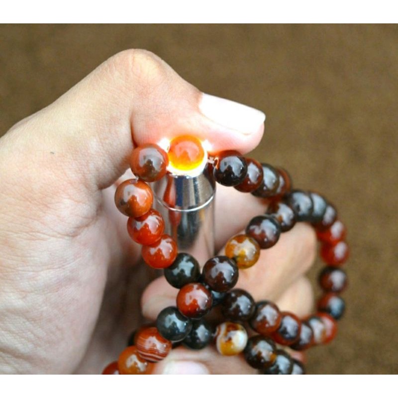 สร้อยคอน้ําผึ้ง Solomon ของแท้