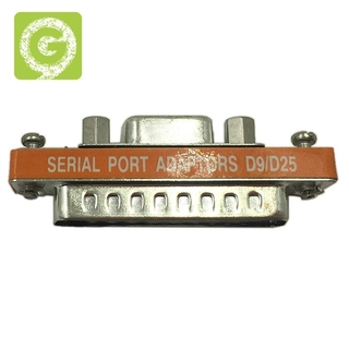 Db9 Female To Db25 Male Mini Serial Port อะแดปเตอร์แปลงสายเคเบิ้ล