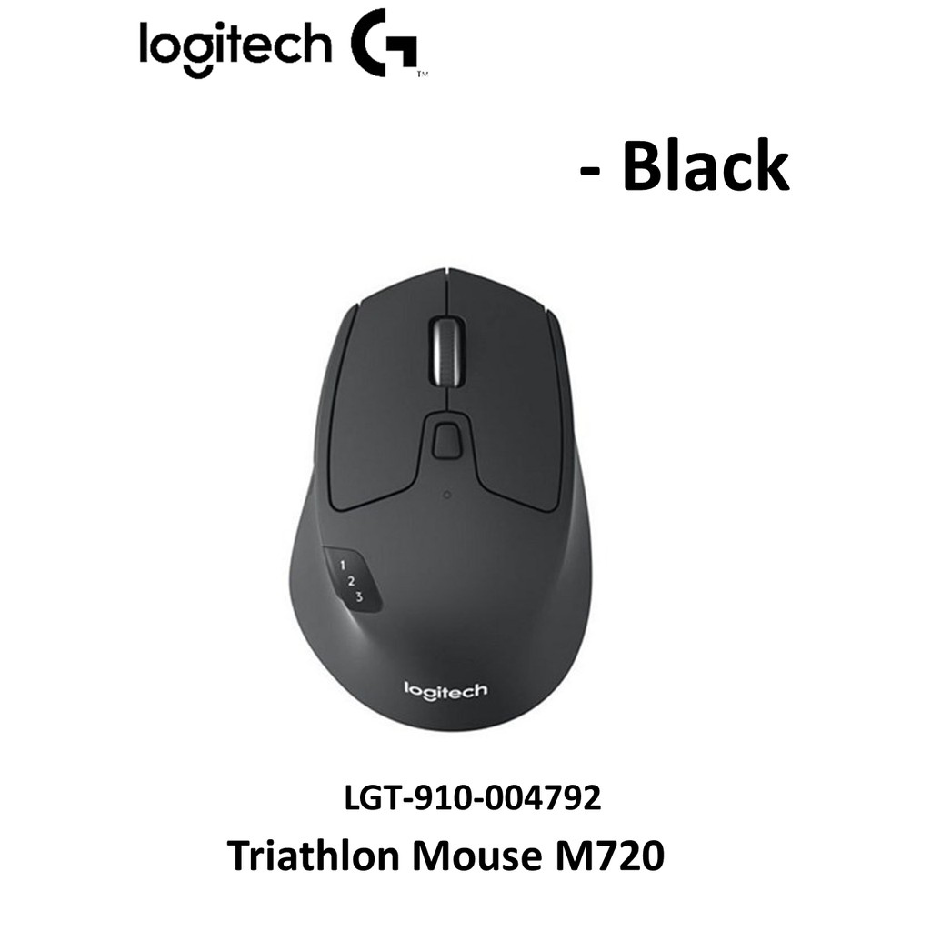 สอบถามก่อนสั่งซื้อ‼️ Logitech M720 TRIATHLON Multi-device Wireless/Bluetooth Mouse เม้าส์ไร้สายใช้งานได้หลายอุปกรณ์