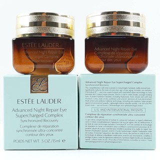 AUG01 ส่งฟรี Estee Lauder Advanced Night Repair Eye Supercharged Complex ขนาดปกติ 15ml บำรุงรอบดวงตา