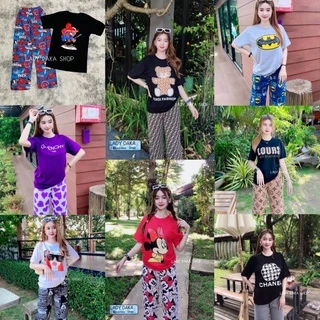เซลล์คละแบบให้🧡LADY DAKA SHOP🧡🔖ลดพิเศษ5วัน OVERSIZED ชุดเซทเสื้อและ กางเกงขายาว งานฮิตตามกระแส