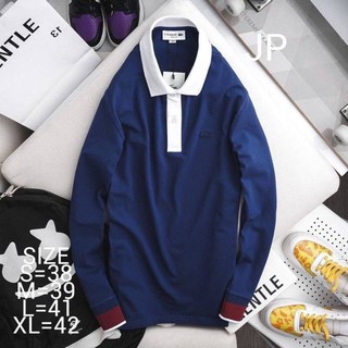 lacoste.เสื้อแขนยาว​ คอปก
