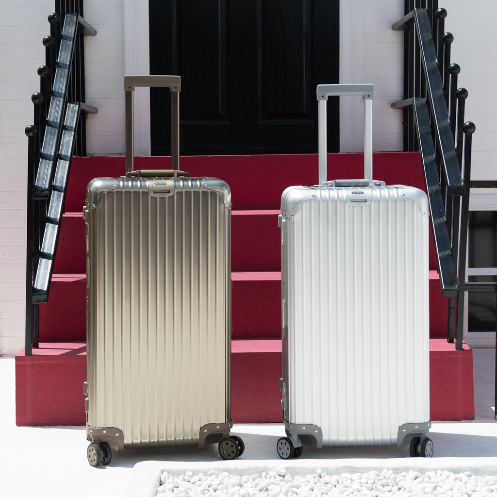 [รับประกัน3ปี] Tpartner กระเป๋าเดินทางล้อลากดีไซน์ทรงถัง รุ่น Sport Aluminium วัสดุอลูมิเนียมแท้ทั้งใบ แข็งแรง ทนทาน