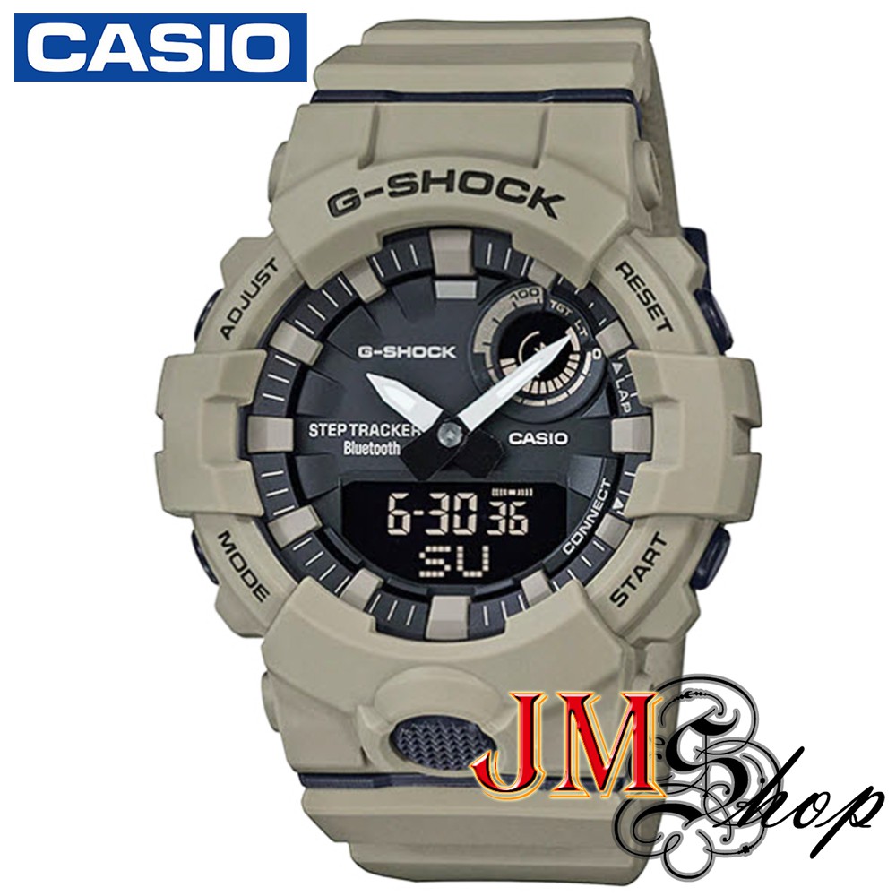 CASIO G-Shock นาฬิกาข้อมือผู้ชาย สายเรซิน รุ่น GBA-800UC-5ADR สีน้ำตาล