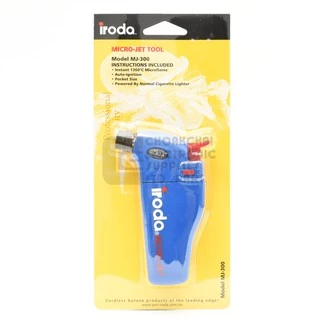 Iroda Micro-Jet เครื่องพ่นไฟ Butane Burner 1300 ºC สีแดง/เหลือง/เขียว/ดำ/นำ้เงิน รุ่น MJ-300
