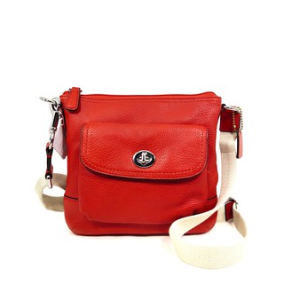 กระเป๋า COACH F49170 SV/VR PARK LEATHER SWINGPACK กระเป๋าสะพายข้างหนังแท้