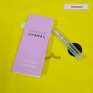 น้ำหอมเทสเตอร์ chanel chance eau tendre 5ml.