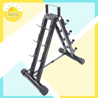 (ส่งจากไทย)-ชั้นวางดัมเบลแบบ 4 คู่ ชั้นวางแข็งแรง dumbbell Rack 4 pairs