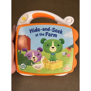 LeapFrog My First Book: Hide-and-Seek at the Farmหนังสือนิทานเด็กมีเสียงภาษาอังกฤษ มือสอง