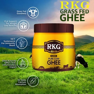 RKG Claissic Ghee (Yellow) 800g Grass Fed Cow Ghee For KETO