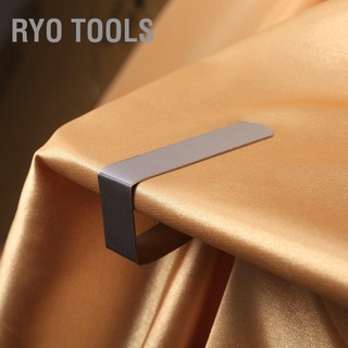 Ryo Tools European Style Adjustable Stainless Steel Table Cloth Clip Home Party Picnic TableCover Clamps