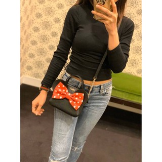 พร้อมส่งที่ไทย🥰Kate Spade♠️ Micha Turn over a Leaf Ladybug Crossbody Bag