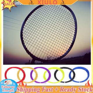 ❀XIULOREADY❀Nylon High Racket Racquet 10m Flexibility 6Colors Line String Durable Badminton