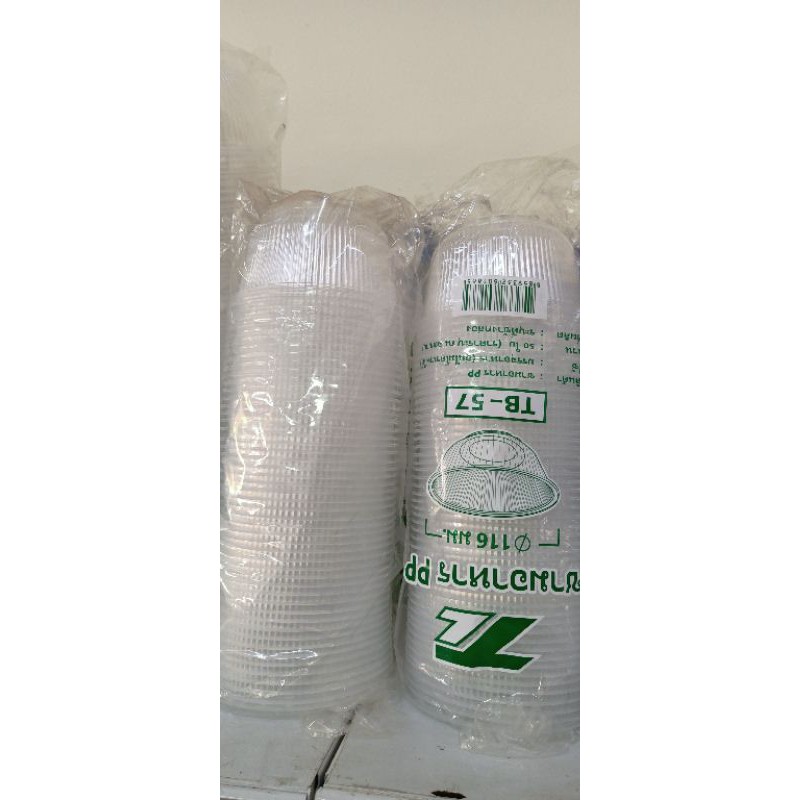 ถ้วยพลาสติก TB 57 ใช้ครั้งเดียวทิ้ง