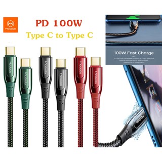 Mcdodo สายชาร์จ PD 100W Usb C to Usb C รองรับSmart phone Andriod