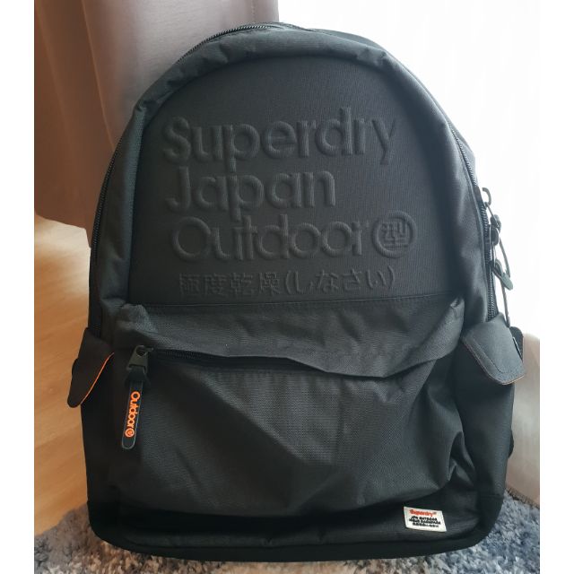 ♦️Superdry Backpack กระเป๋าเป้แบรนด์แท้ สภาพ99.9% ใช้ไป2ครั้ง!! (ส่งฟรีลงทะเบียน)