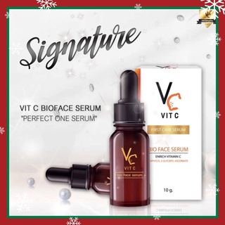 🍊เซรั่มวิตซีน้องฉัตร🍊 VC Vit C Bio face Serum(10 ml.)