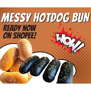 🌭🌭ขนมปังฮอทดอก ขนาด 6 นิ้ว บรรจุ 8 ชิ้น brioche hot dog bun 1 คำสั่งซื้อไม่เกิน 8 แพนะคะ