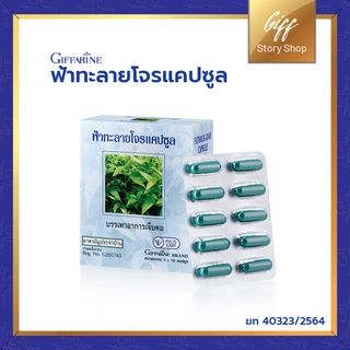 ฟ้าทะลายโจร ฟ้าทะลายโจรแคปซูล G207/43 กิฟฟารีน เก็บรักษาที่อุณหภูมิห้อง หลีกเลี่ยงความชื้นและแสงแดด ขนาด 50 แคปซูล