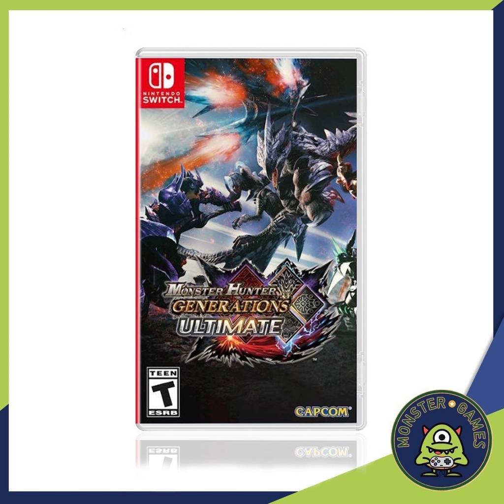 Monster Hunter Generations Ultimate Nintendo Switch Game แผ่นแท้มือ1!!!!! (Monster Hunter Ultimate)