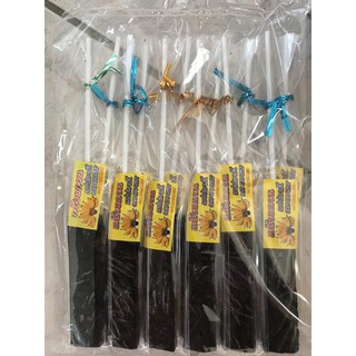 พร้อมส่ง สต็อกแน่น กล้วยกวนไม้เสียบ อร่อย หอม หนึบหนับไม่หวานเกินแพ็คละ 100 บาท