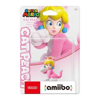 amiibo SUPER MARIO CAT PEACH for nintendo switch แท้ค่ะ