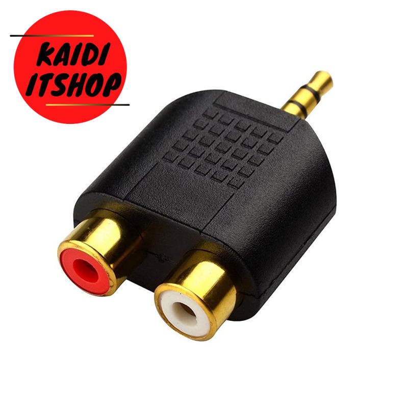 Jack Rca to Aux 3.5mm Adaper