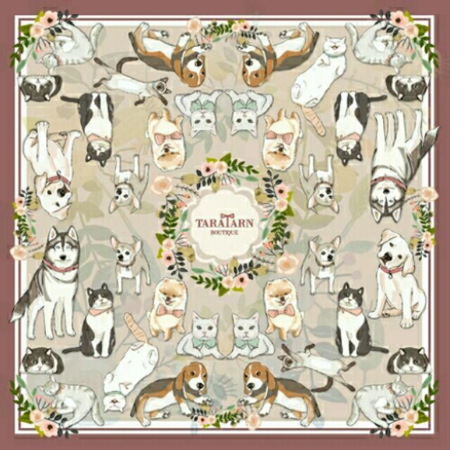 My Best Friends Scarf (RoseBrown)