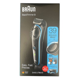 Braun Beard Trimmer 3 BT3240 Shave &amp; Trim Kit (US Plug) - 39 Length Settings