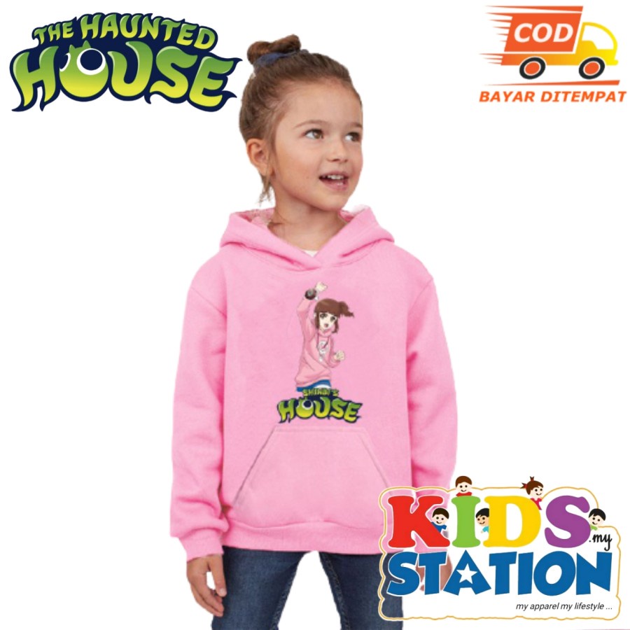 เสื้อแจ็คเก็ตวันเด็ก KOO SHINBI HOUSE HAUNTED CHILDRENS HOODIE SWETER