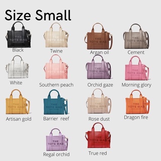 THE LEATHER SMALL  TOTE BAG แท้ราคาดี