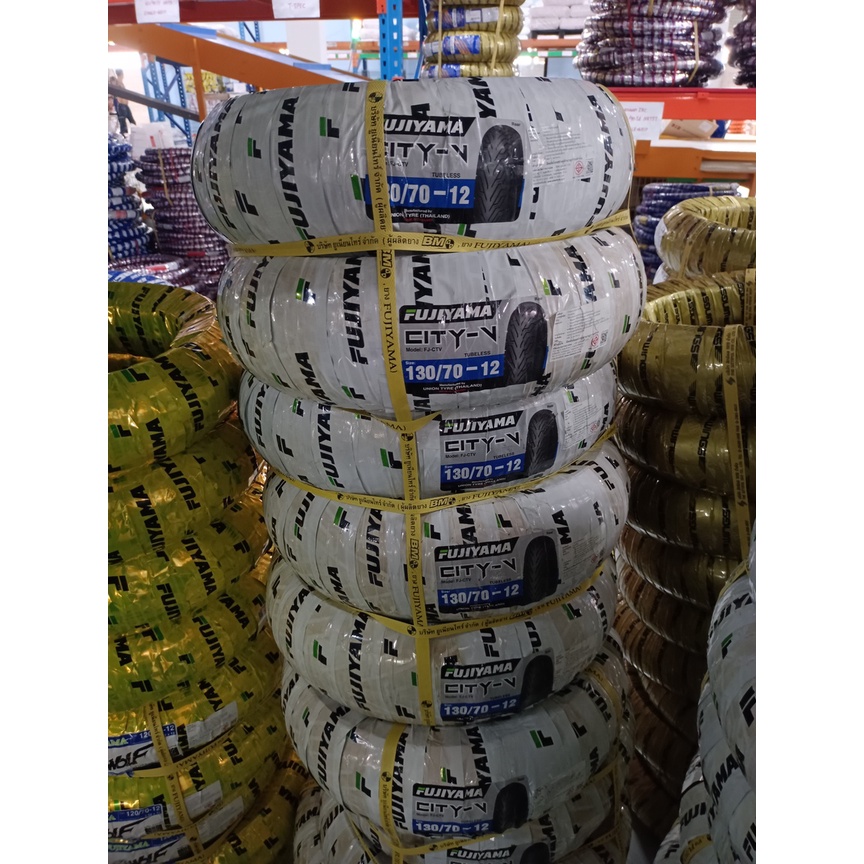 ยางนอก FUJIYAMA ลาย CITY V ขอบ 12 , 13 , 14 ยางนอกรถมอเตอร์ไซค์ - รูปที่ 6