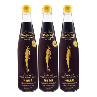 พร้อมส่ง! เมกาเชฟ นํ้าปลาแท้ 700 มล. x 3 ขวด Megachef Fish Sauce 700 mlx3