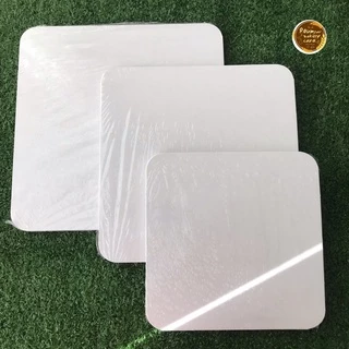 ฐานรองเค้ก ฐานเค้ก สีขาว/ทอง บรรจุ10ใบ ขนาด 0.5p,1p,2p,3p