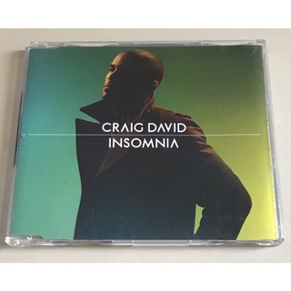 ซีดีซิงเกิ้ล ลิขสิทธิ์ มือ 2 สภาพดี...179 บาท “Craig David” ซิงเกิ้ล "Insomnia" แผ่นหายาก Made in EU