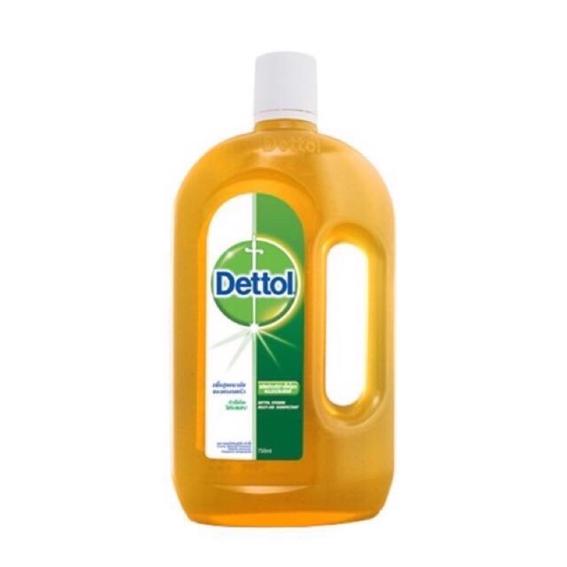 ‼️ส่งฟรี‼️ เดทตอลDettol น้ำยาทำความสะอาดฆ่าเชื้อ 750 ml