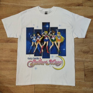 เสื้อยืดผ้าฝ้ายพิมพ์ลายขายดี เซเลอร์มูน Sailor moon DTG digital printer (direct to garment)