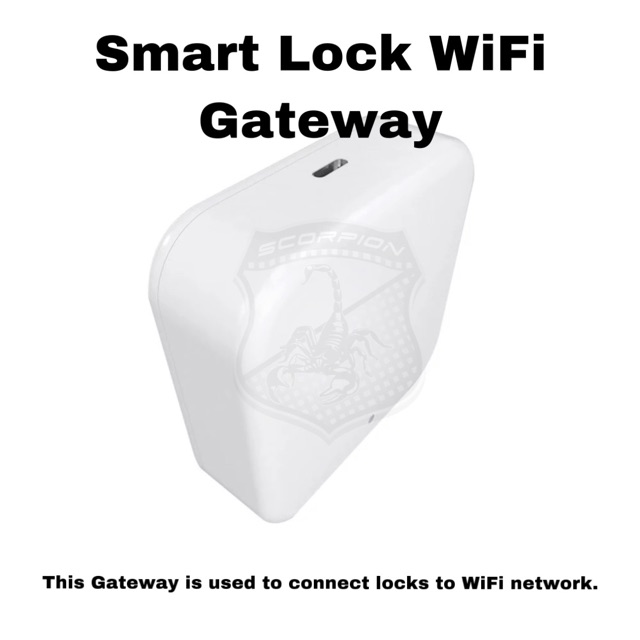 รุ่นใหม่ GATEWAY G2 Smart Lock WiFi ใช้สำหรับเชื่อมต่อ WiFi กับ กลอนดิจิตอล Door lock gate way