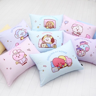 BT21 PARTY PILLOW COVER ปลอกหมอน ✅พร้อมส่ง ของแท้💯