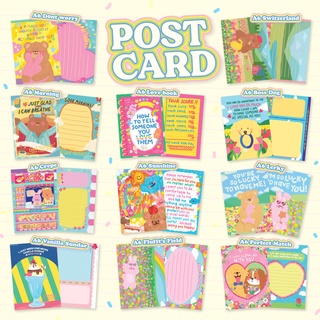 Postcard โปสการ์ดลายน่ารักขนาด A6 และ 5*5  The Pie In The Sk…