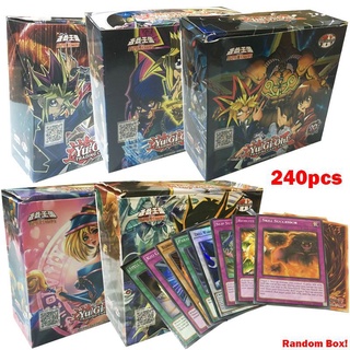 Yugioh การ์ดเกมมอนสเตอร์บูสเตอร์ 24 แพ็ค 240 ชิ้น