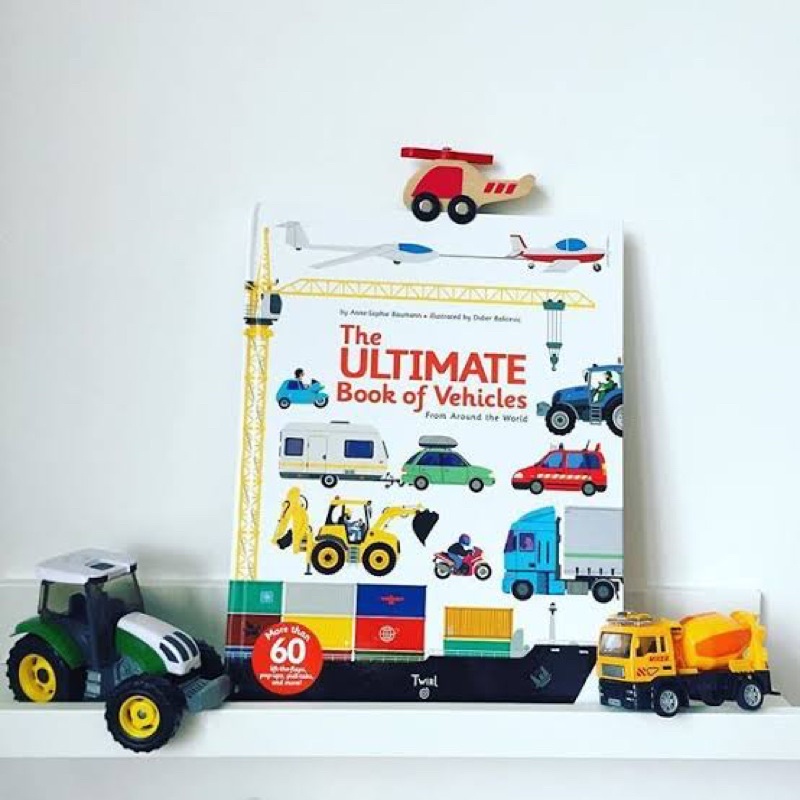 The ultimate book of vehicles.