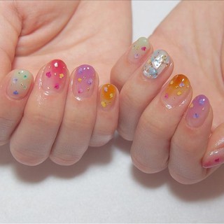 NAIL Tattoo C17-C32 สติกเกอร์ติดเล็บ 3D สติ๊กเกอร์ลอกน้ำ แทททูติดเล็บ